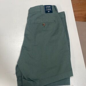 NWT Men’s J. Crew 7” Inseam Shorts Size 31